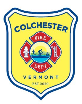 Colchester fire department patch